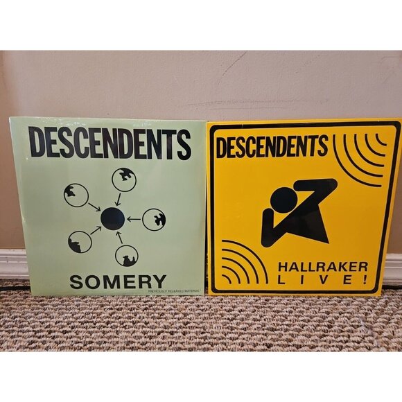 Lot of 2 Descendents Records: Somery 2xLP Hallraker (New Repressings)
